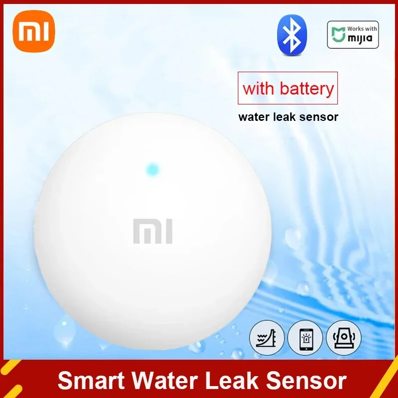 

Xiaomi mijia датчик погружения в воду детектор затопления беспроводной IP67 водонепроницаемый интеллектуальный датчик дистанционного управления сигнализацией