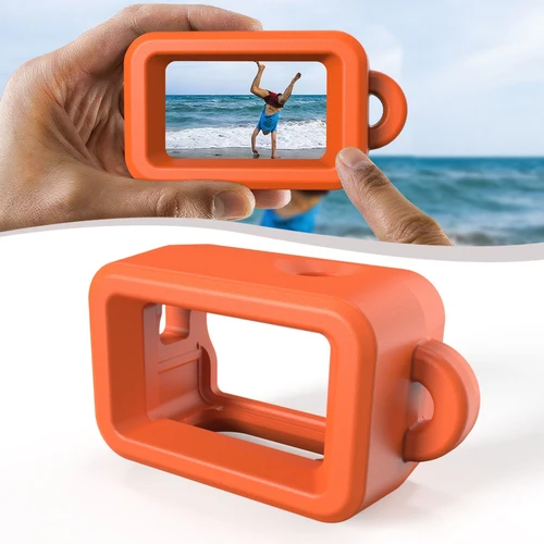 Para DJI Osmo Action5 Pro 4 3 buceo impermeable flotante funda marco surf espuma flotador deportes Cámara Accesorios