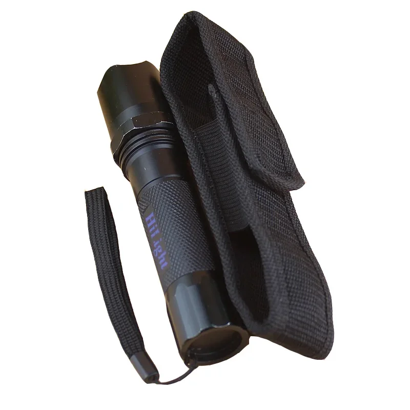 Tactical Flashlight Pouch LED Torch Holster Case Camping Hiking Waist Pocket Led lenser Flashlight Pouch Bag Hunting Accessories