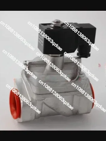 25Kg stainless steel high pressure solenoid valve high pressure water valve air valve water gas 2.5MPA4 points 6AC220V