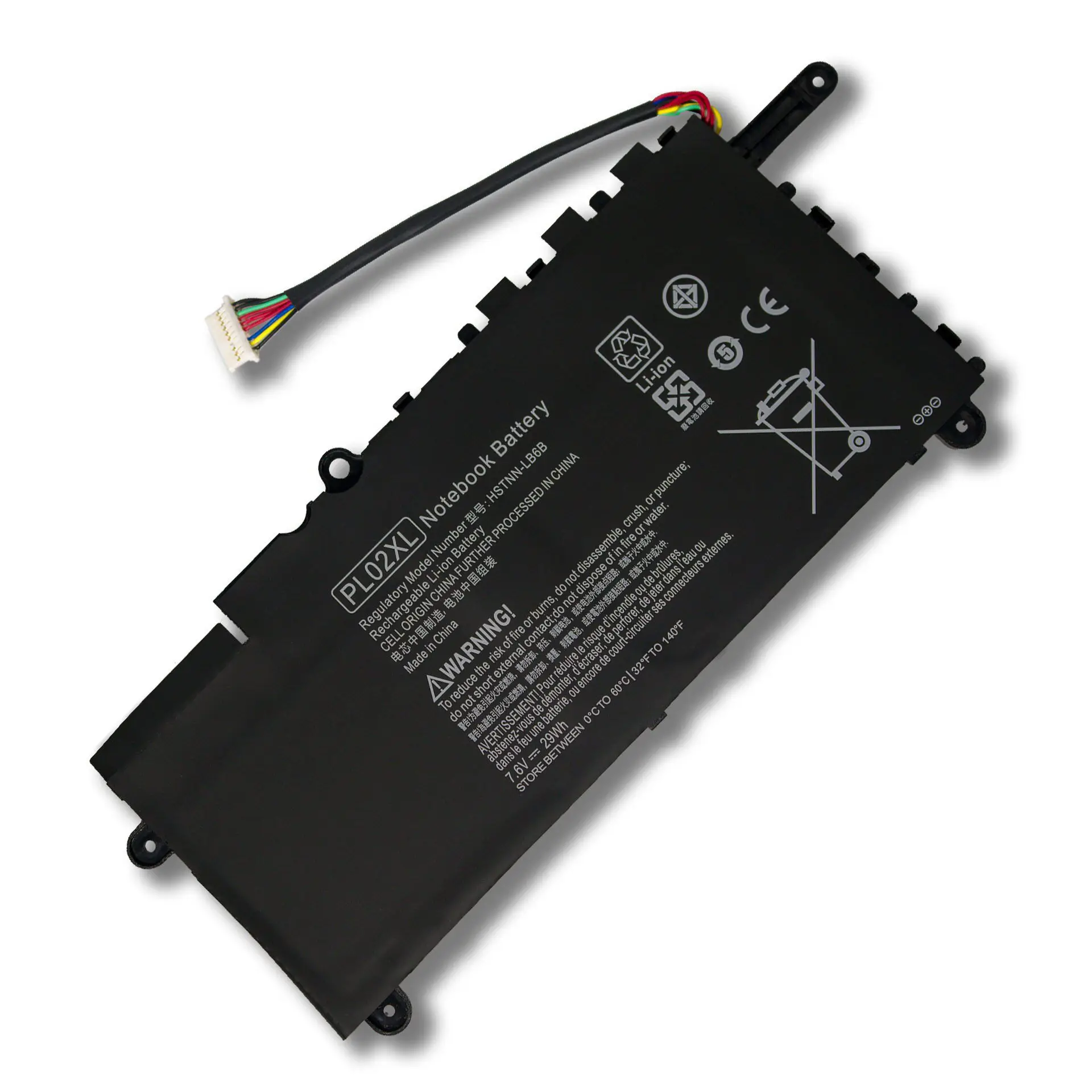 Batería original nueva de 7,2 V 29WH PL02XL para 11 X360 PL02XL PTN-C115 751681-421 HSTNN-LB6B