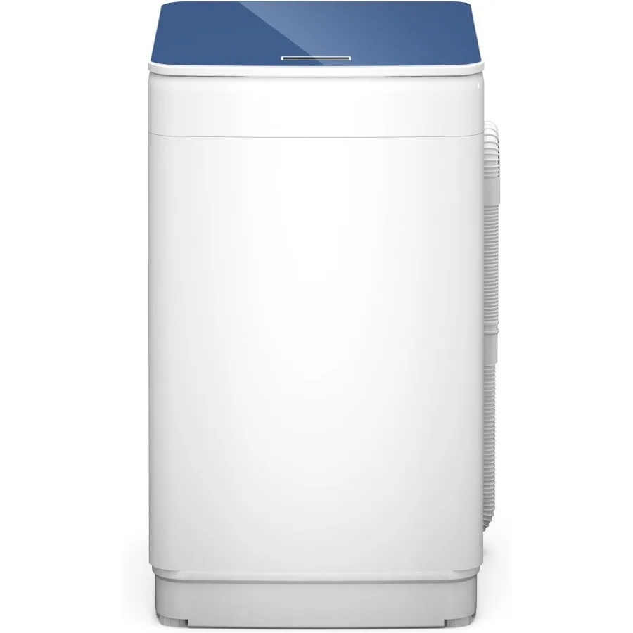 

18lbs Portable Washing Machine Fully Automatic with LED Display 7 Wash Cycles 26 Mins Quick Wash Compact Clothes Washer with Dr