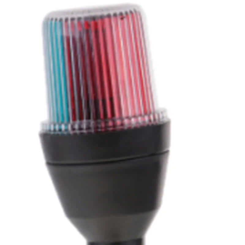 

LED Boat Anchor Light Yacht LED Three-Color Navigation Signal Light Three Color Lighting Red Green White 12V