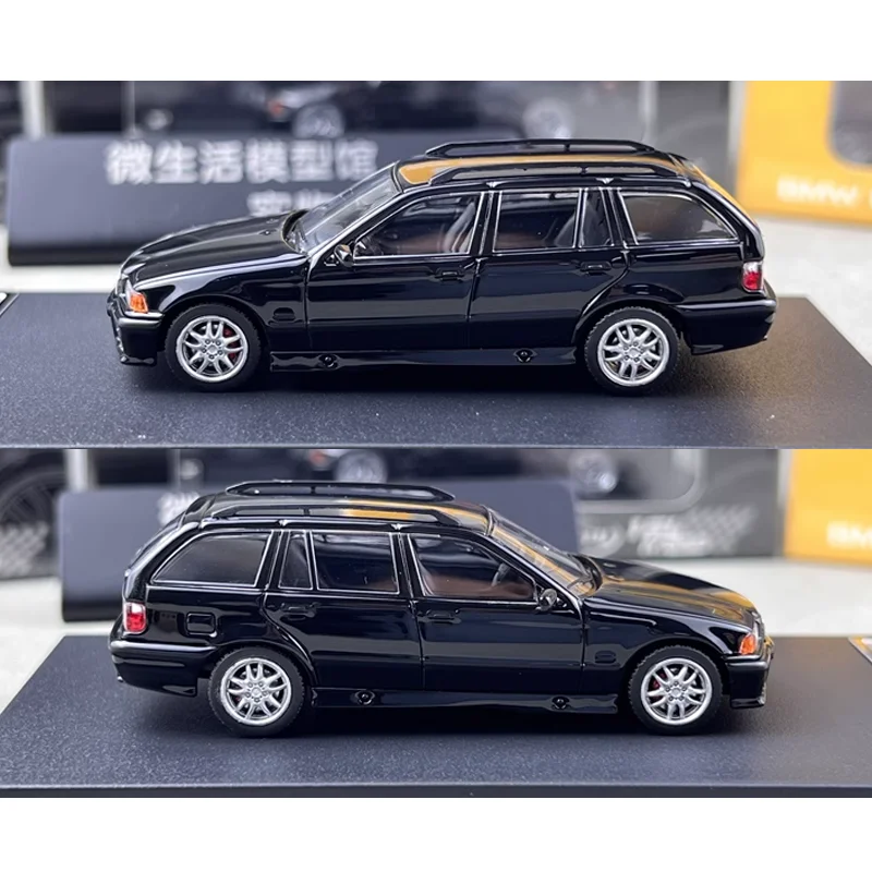 모탈 체중계 1/64 BMW E36 WAGON 한정판 합금 장난감, 자동차 다이캐스트 금속 모델 선물