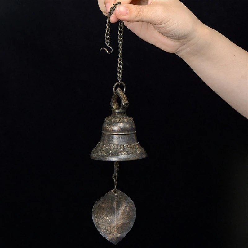 Copper Handmade Wind Chimes Creative Nepal Hand Bell Hanging Outdoor Sound Healing Instrument Meditation Professional Accessory