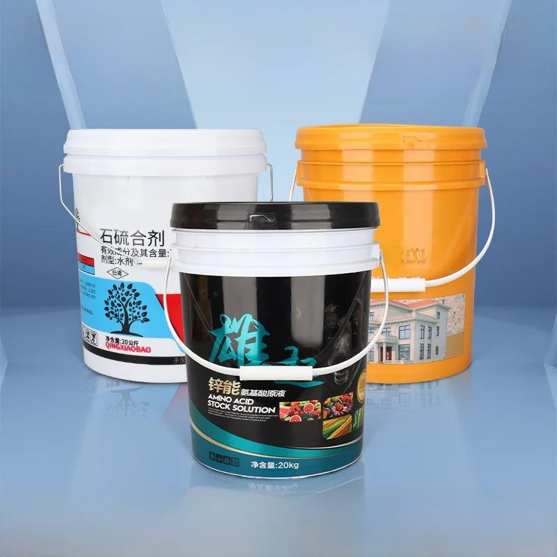 

Thickened Plastic Paint Bucket Industrial Grade Latex Paint Water Bucket with Lid Storage Empty Bucket Home Cleaning Tools