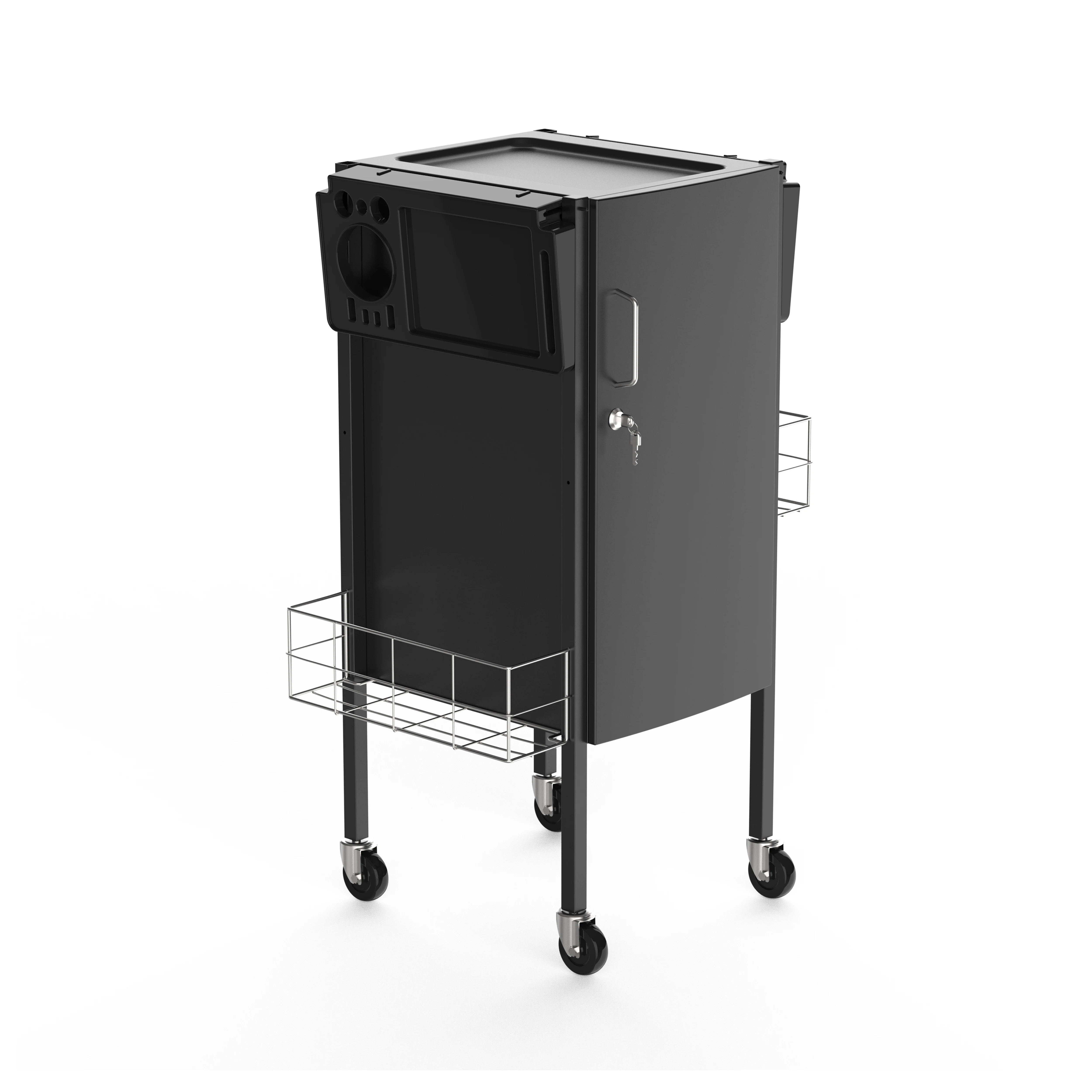 

&c Magnetic Lockable Salon Trolley