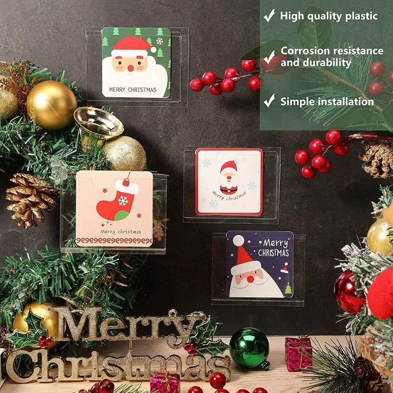 Горячая продажа TTKK 108 шт. самоклеящаяся этикетка держатель для карт индексные карманы держатель 6X8,5 см прозрачный пластиковый держатель для карт клейкий держатель для этикеток