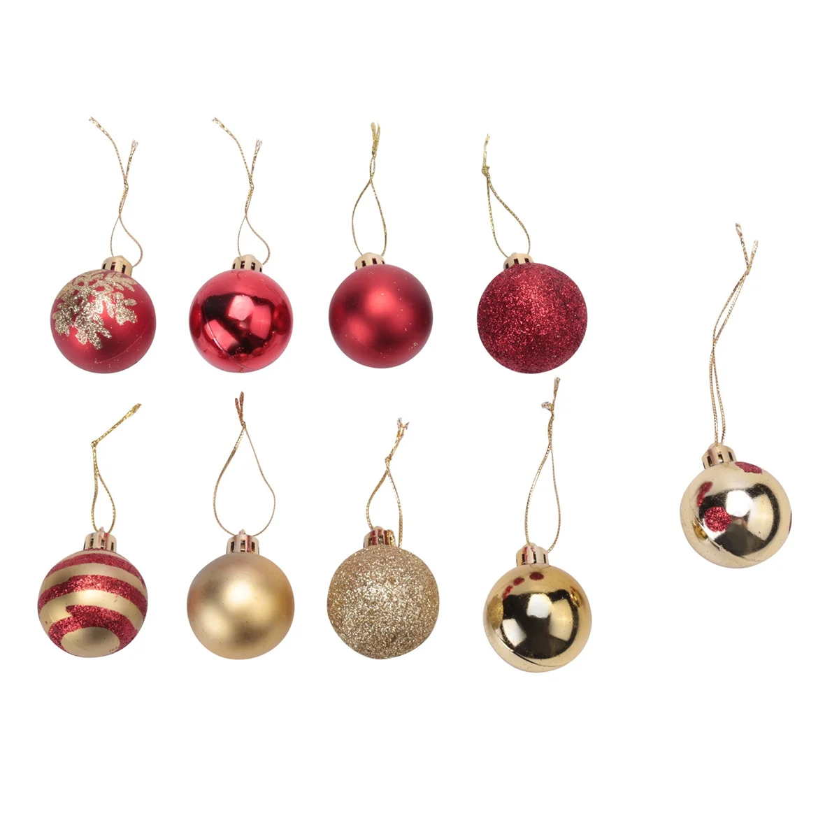 50 pçs decorações da árvore de natal bolas bauble natal pendurado bola ornamentos natal para casa presente de ano novo