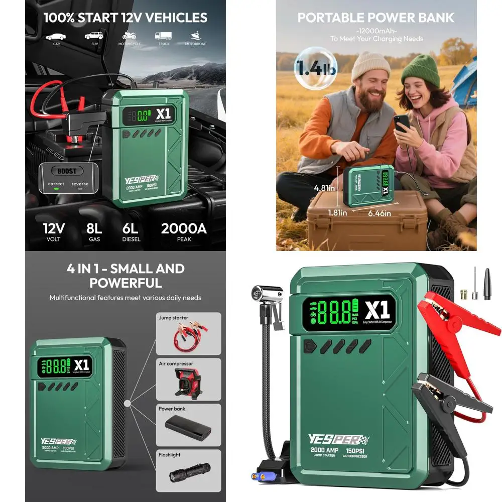 Jump Starter With A…