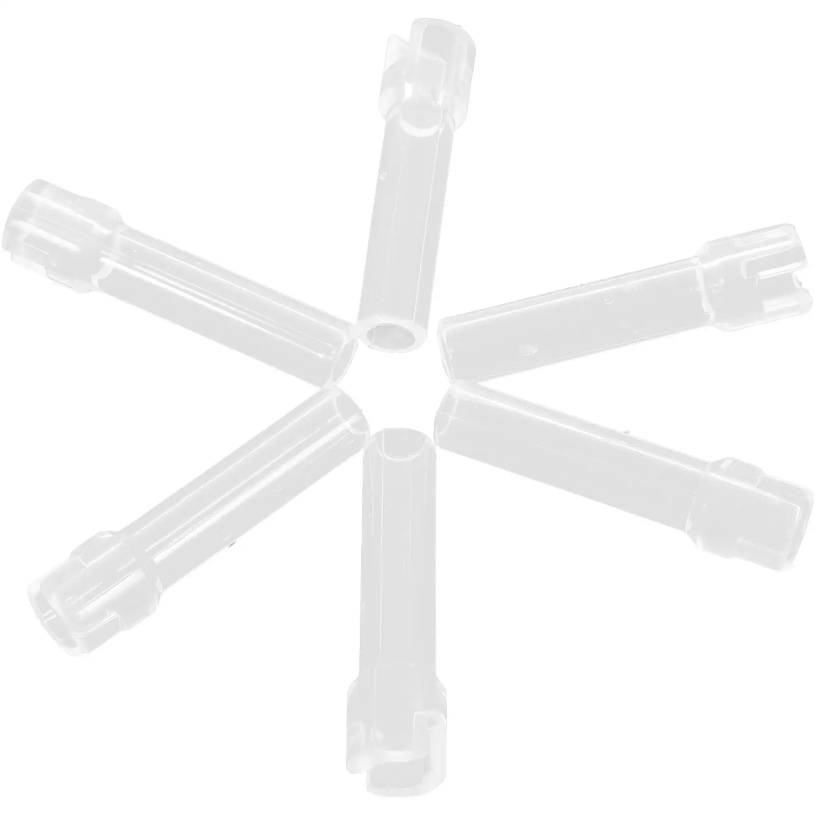 

6 Pcs Flexible Reusable Drinking Straws Water Tumbler Accessories Straight Toddler