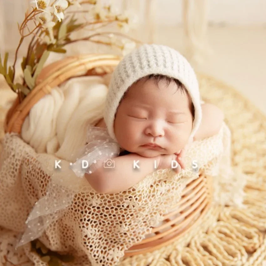 New props from the cinema newborn tassel blanket baby full moon photography props children\'s photography clothing 신생아