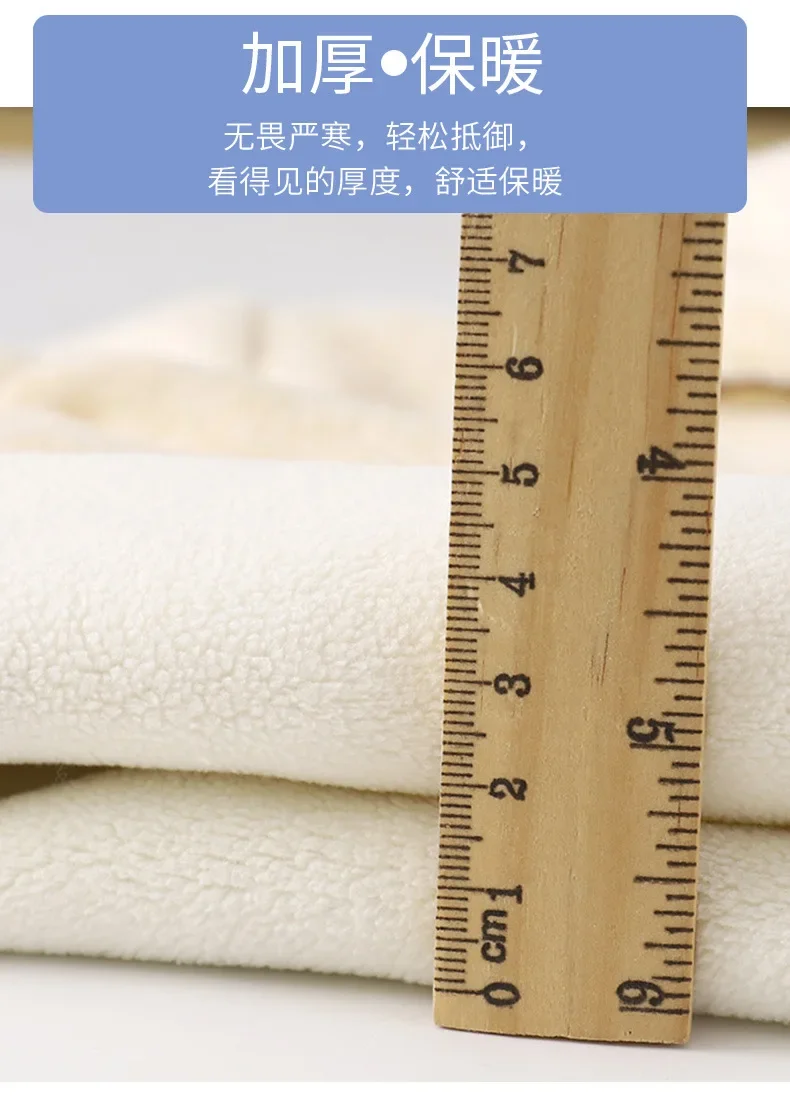 Neues Kinder-Rollkragen-Unterhemd, warmes, mit Fleece gefüttertes Langarm-Unterhemd, verdickte Baby-Basis-Schicht, Kinder-Schleifen-Spitzenkragen – Detail 10