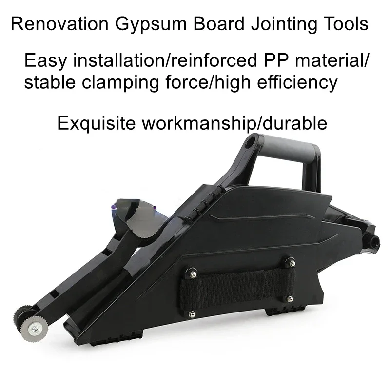 Gypsum board floor construction caulking splicing quick clamp pressing clamping joint tool