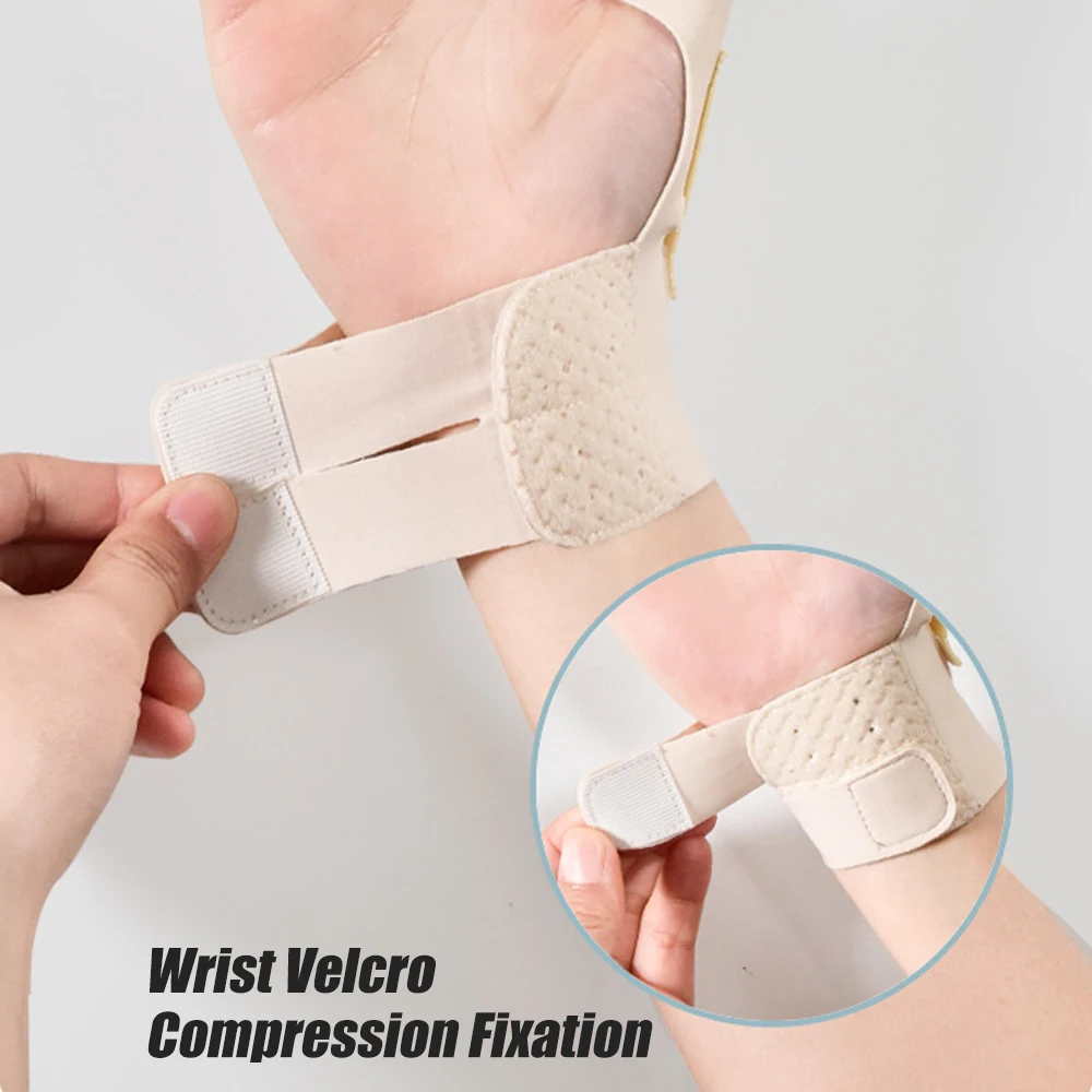 1Pcs Elastic Thumb Support Brace Liner Wrist Stabilizer,Waterproof Soft Thumb Compression Sleeve Protector for Both Hands,Sports