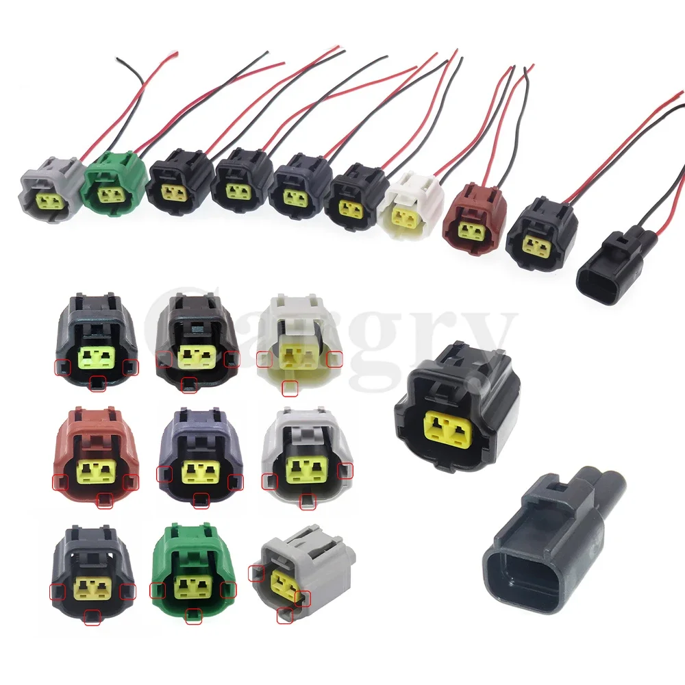 

1 Set 2P Car Water Temperature Sensor Wire Socket AC Assembly Auto Engine Plug 184004-1 178390-2 184154-1 184000-1 184151-1