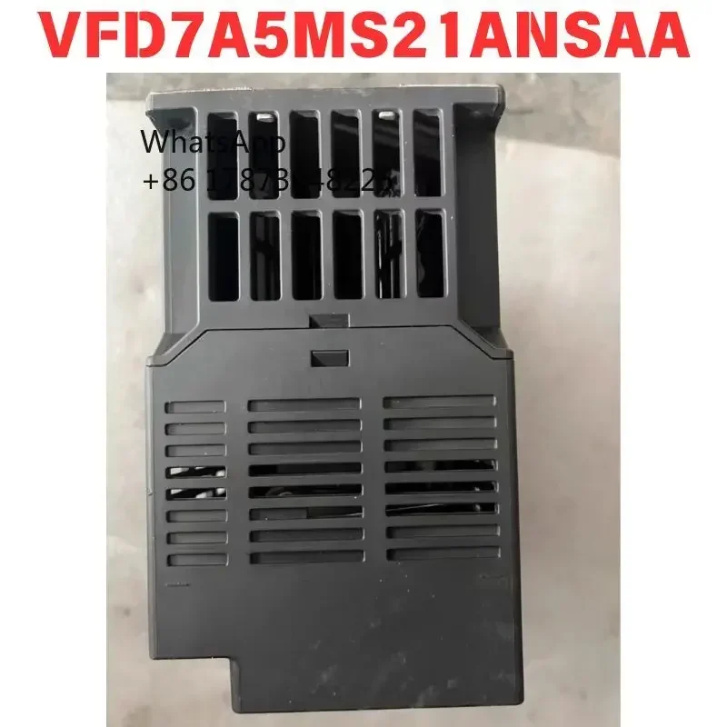 Used VFD7A5MS21ANSAA inverter Functional test OK