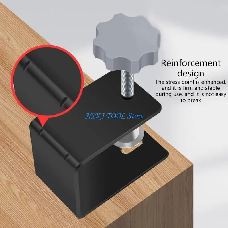 L8RC Drawer Panel Installation Helper Drawer Front Installation Clamps Convenient Mount Tool for Clamping Up to 45mm Panel