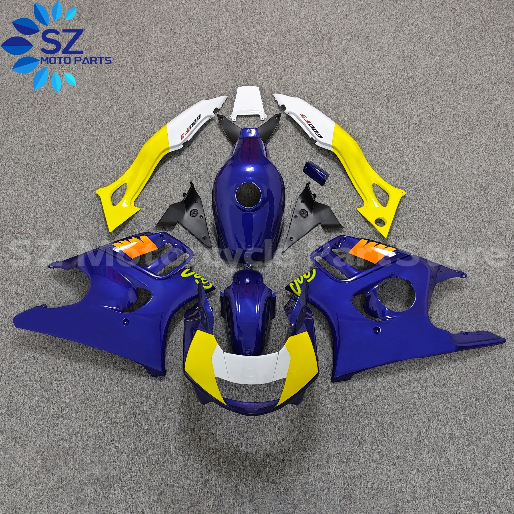 

For Honda CBR600 RR F3 97 98 CBR 600 RR 600RR 1997 1998 600F3 CBR600RR Aftermarket ABS Fairing Kit Injection Molding