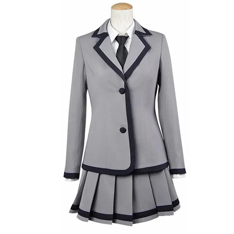 Unisex Anime Cos Assassination Classroom Kayano Kaede Cosplay Costumes Outfit Halloween Christmas Uniform Suits