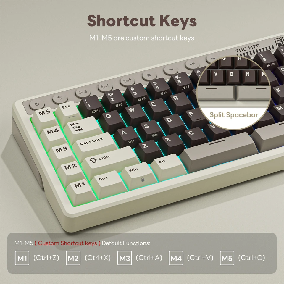 RK Royal Kludge M70 Mechanical Gaming Keyboard