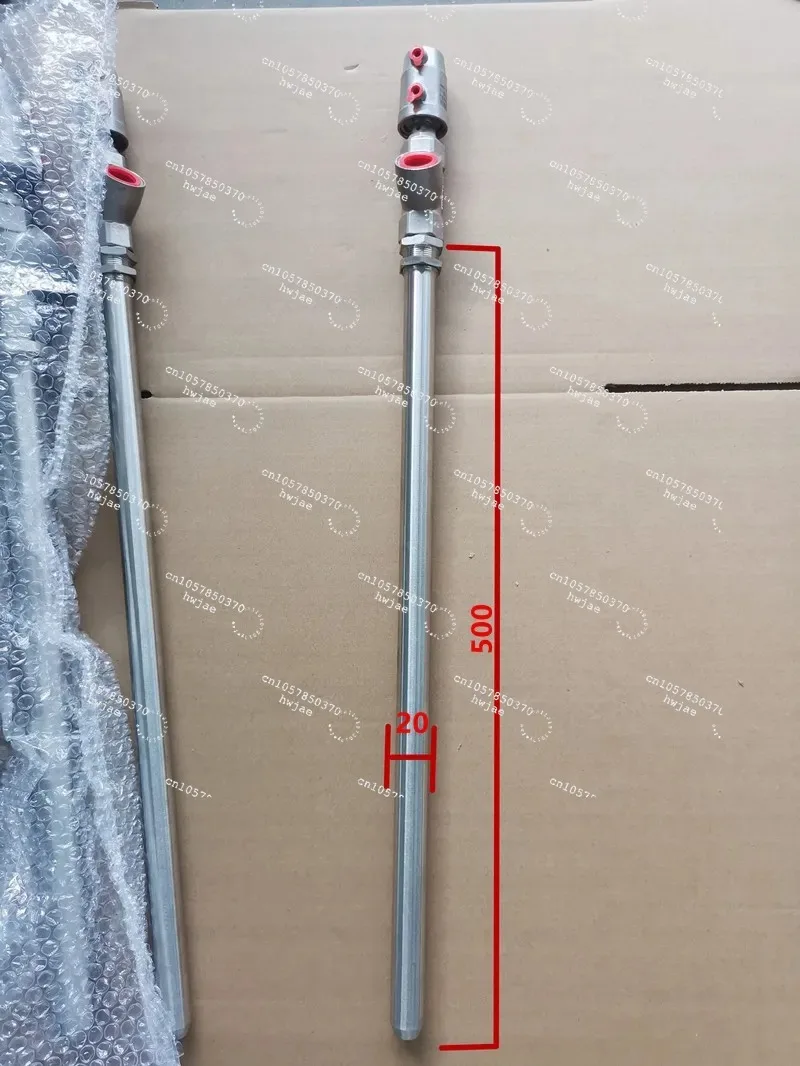 For 500mm Extended Rod 4 Points Stainless Steel Pneumatic Filling Head Liquid Filling Valve Discharging Nozzle Valve