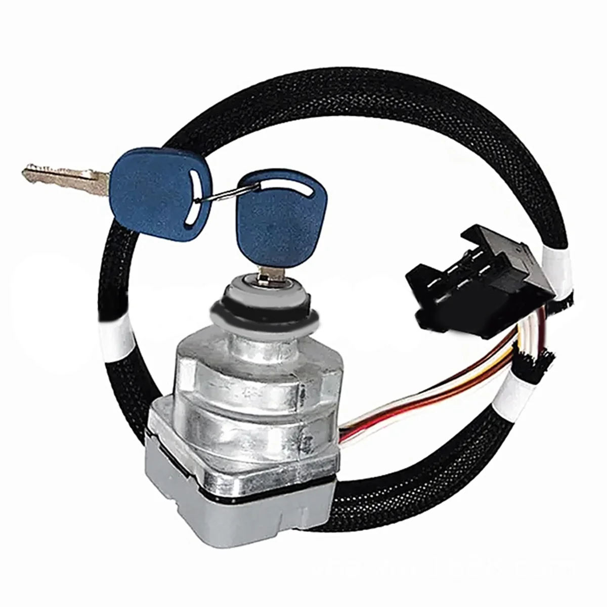 

87561528 Ignition Switch with Key for New Holland Tractor 5640 6640 7740 7840 8160 8240 Engine 81864288