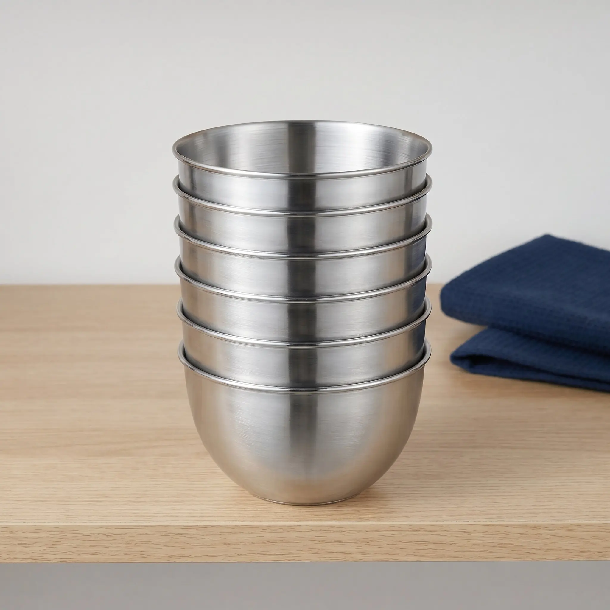 

6Pcs Stainless Steel Sauce Dishes Small Bowls for Seasoning Dipping Sauce Cups for Home Kitchen Restaurant Condiment Cups