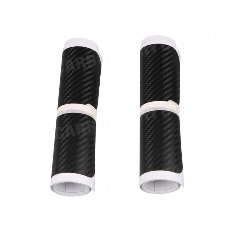 Carbon Fiber Car Sticker DIY Paste Protector Strip Auto Door Sill Side Mirror Anti Scratch Tape Waterproof Protection Film