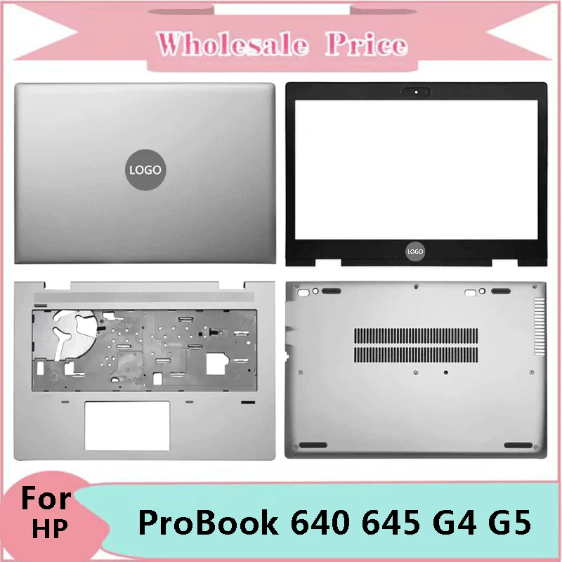 

New Original For HP ProBook 640 645 G4 G5 Laptop LCD Back Cover Front Bezel Upper Palmrest Bottom Base Case Keyboard Hinges