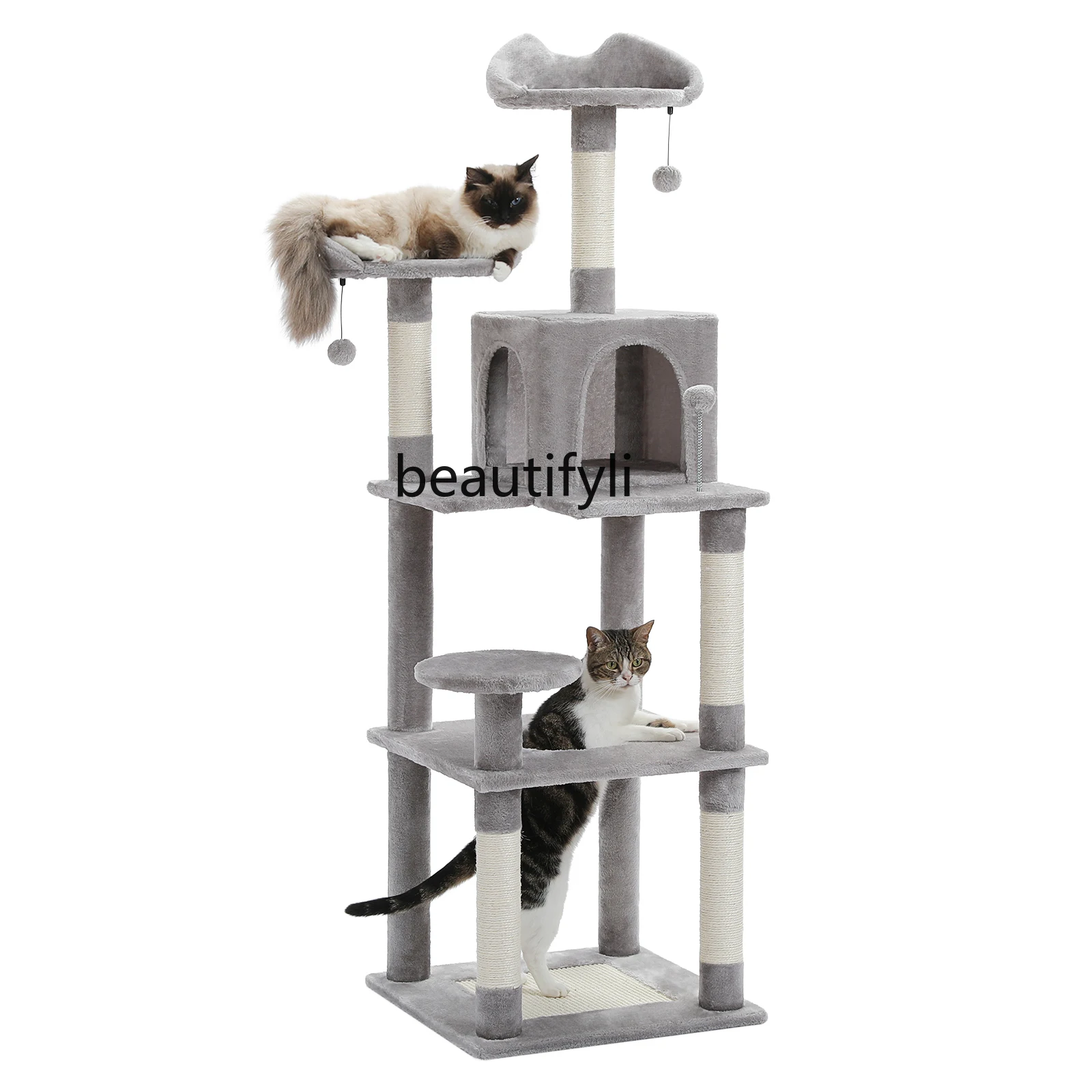 

Home cat viewing platform occupies climbing frame against the wall jump platform sisal cat climbing frame