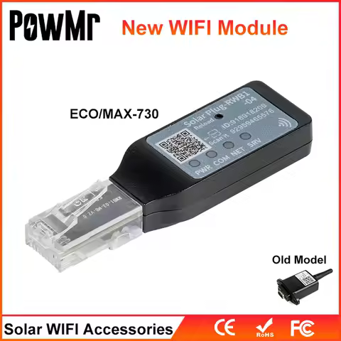 PowMr WiFi Module Wireless Device With RS232 Remote Monitoring Solution For MPPT Off Grid Hybrid Solar Power Inverter WIFI Port