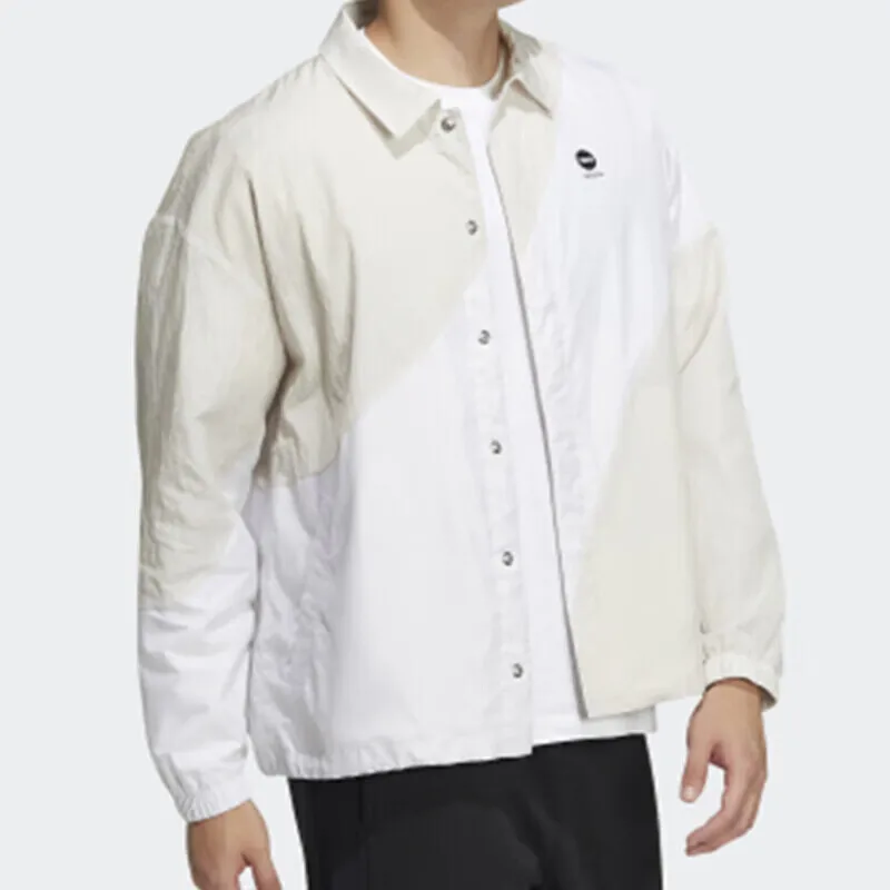 

Adidas NEO Line Стильный цвет — легкая ткань с воротником рубашки и блоком для городского кампуса и отдыха