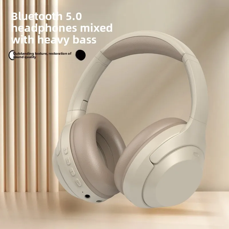 C-2235 Wireless Headphones with Bluetooth Style Fashion Gaming and Sports Heavy Bass Earphones