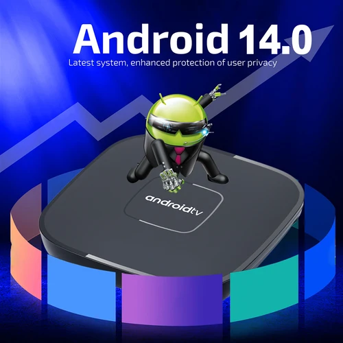Imagen 2 del producto Original Q96 A1 Android 14,0 TV BOX Allwinner H313 Quad Core 8GB 128GB Wifi 4K 4GB 64GB Smart Set Top Box reproductor multimedia Q96 IPTV