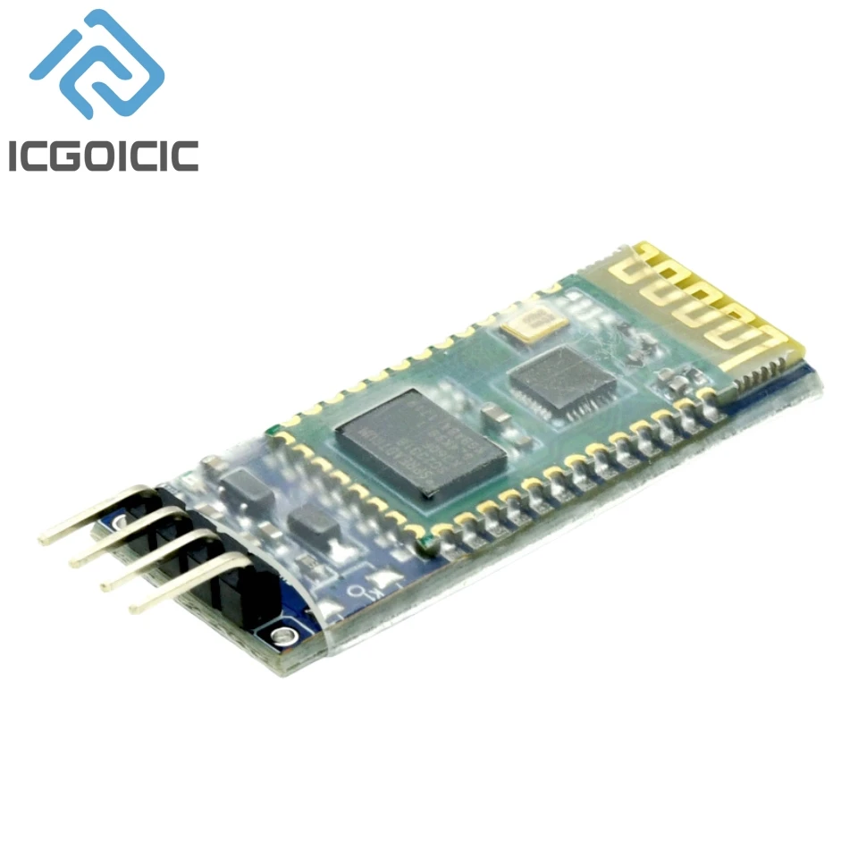 1-10 SZT. Moduł BT Slave HC-06 z płytką bazową, bezprzewodowa karta komunikacji szeregowej z przezroczystym transmisją danych dla Arduino 3.6-6V — zdjęcie 3