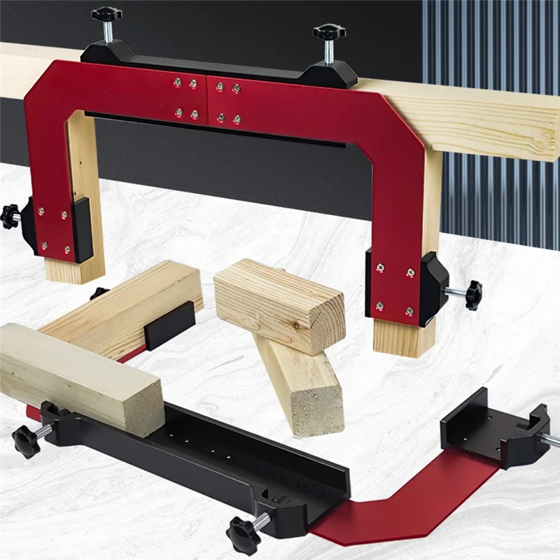 A08F-Adjustable 16-24 Zoll Column Frame Tools, Right Angle Clamp Frame Corner Fixing Clips, Stud Framing Abstand Clamp Tool