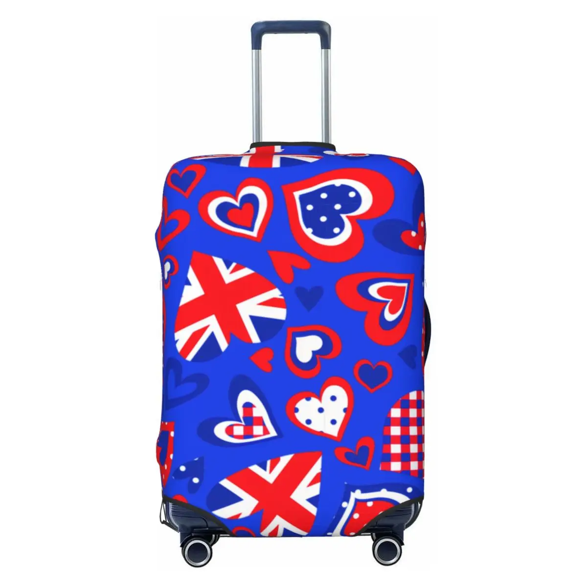 

Чехол для багажа с изображением флага Соединённого Королевства, модный защитный чехол для чемодана, подходит для чемоданов 18-32 дюймов