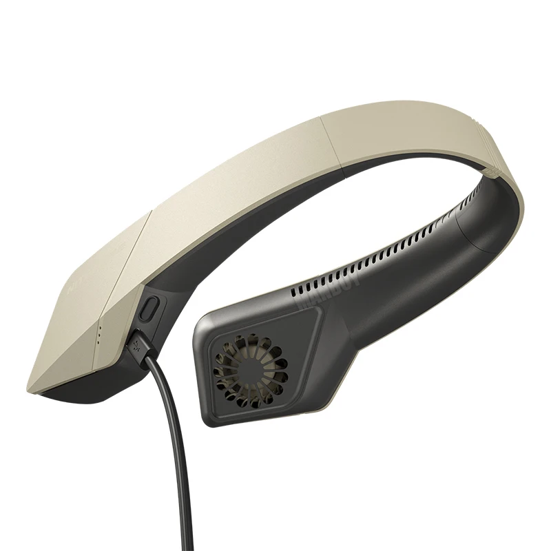 2025 Nitecore NEF20 USB-C قابلة للشحن الخالية من الشفرة كتم الرقبة مروحة للتخييم في الهواء الطلق الصيد الرياضة المدمج في بطارية ليثيوم أيون 4000mAh