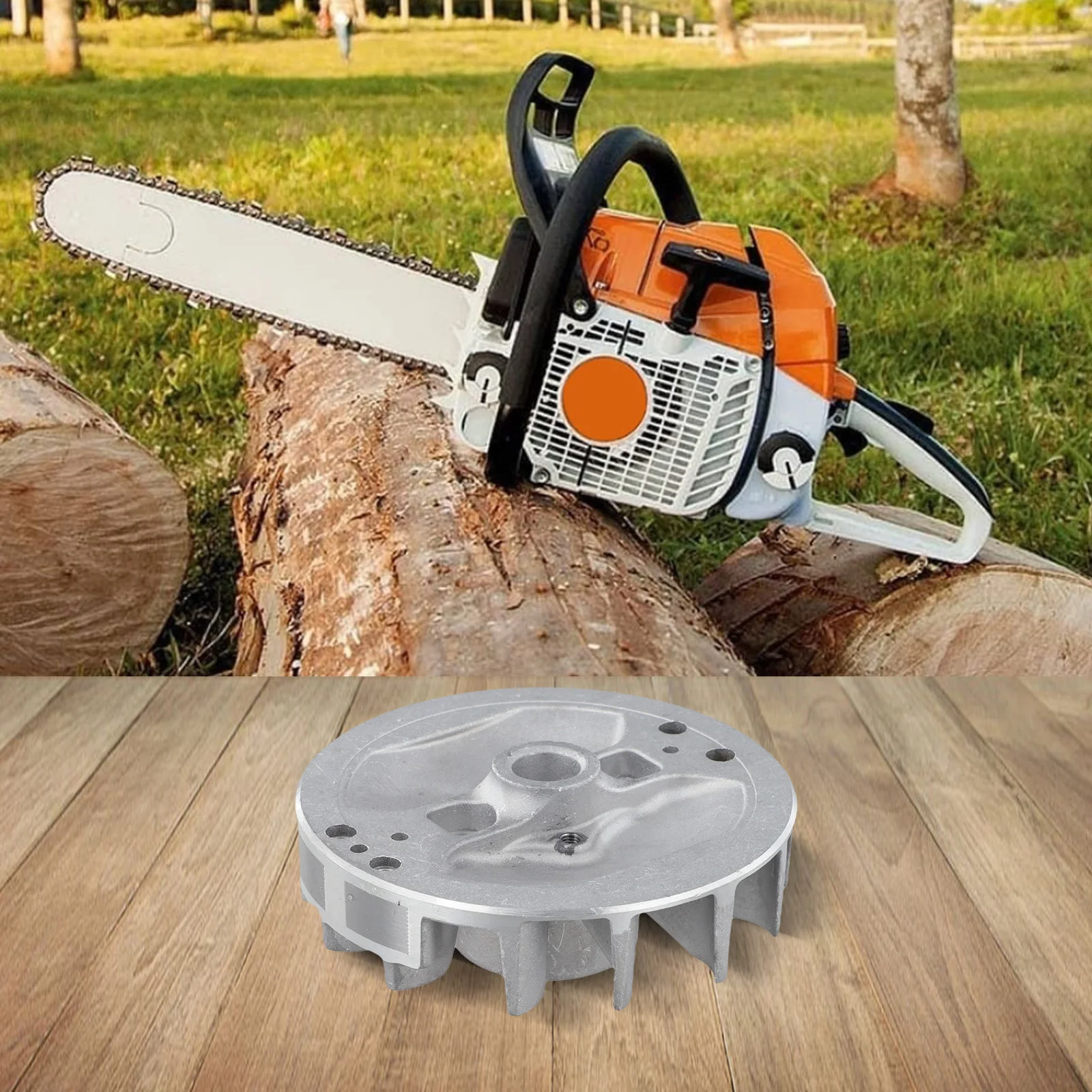 

Улучшение эффективности резки: Запасная часть для бензопилы MS382 (маховик) – идеальная совместимость