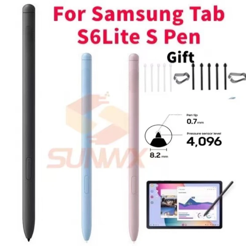 Nouveau stylo tactile d'écran d'origine pour Samsung Galaxy Tab S6 Lite S6lite P610 P615 stylet actif s-pen crayon de remplacement S stylo
