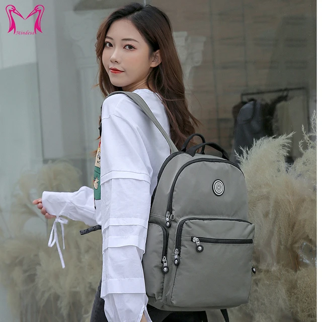 Mindesa High Quality Men And Women Portability Nylon Best Fashion Leisure Backpack Schoolbag Waterproof 8659 AliExpress