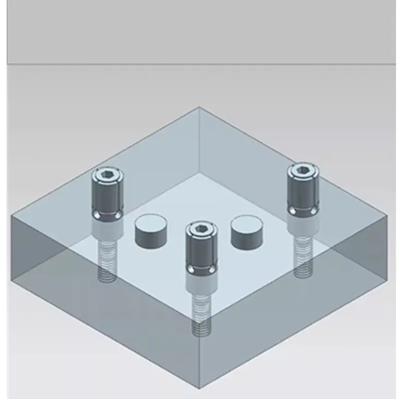 Precision inner hole collet chuck CNC quick positioning tail collet expansion reducer pin