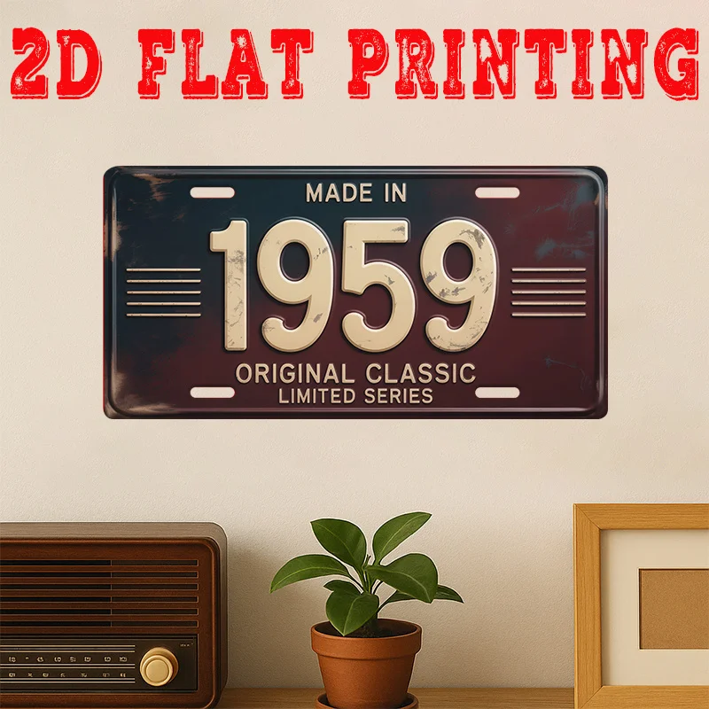 2D Flat, 1Pc Vintag…