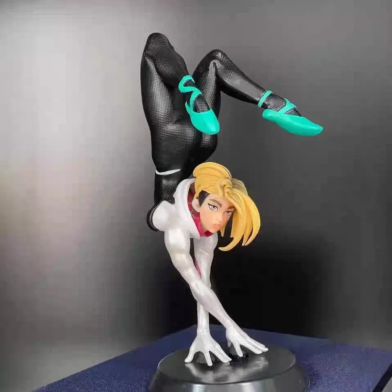 ใหม่SpidergwenรูปSpider Girlอะนิเมะบทบาทภาพยนตร์Gwen Action Figurine Pvcสะสมตุ๊กตาDecoraของเล่นของขวัญ