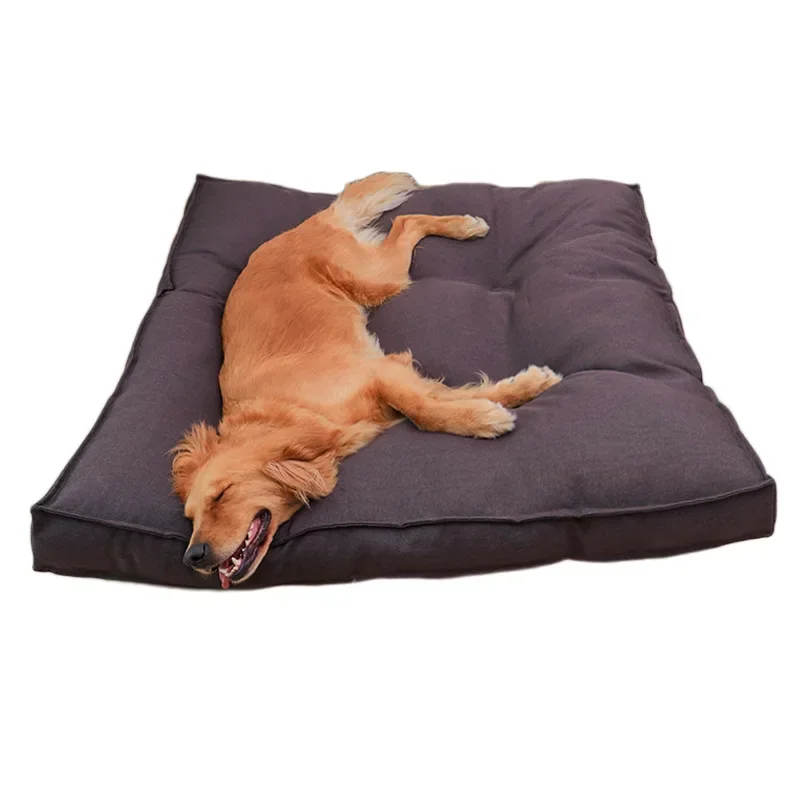 

Winter Dog Cat Cushion pet mats Soft Puppy Sleep Bed Kennel Warm Thick Blanket Matress For Small Medium Large Dogs Bed