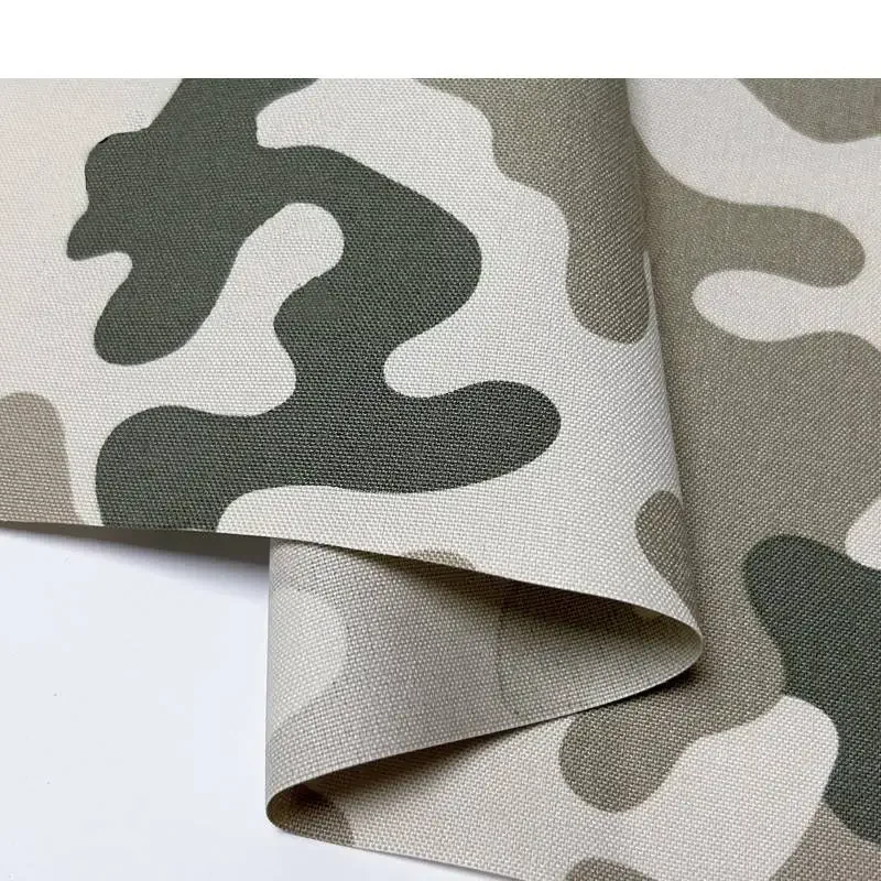 500D Nylon Desert Poland Camouflage Fabric PU Coating Waterproof Hunting Fan Luggage DIY Cloth 1meter length 1.5 Meter Width TMC