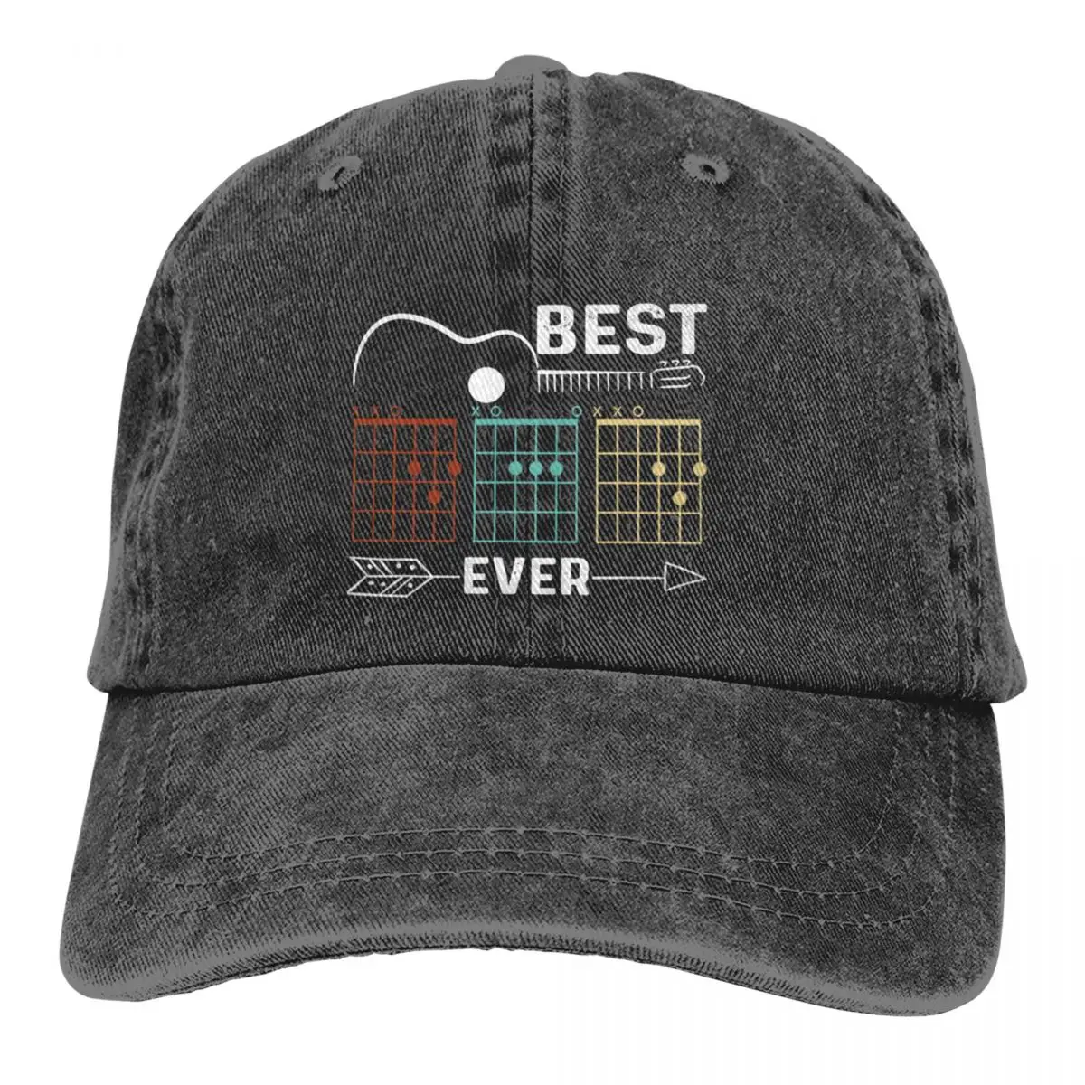 Summer Cap Sun Visor Best Dad Chord Hip Hop Caps Guitar Rock Cowboy Hat Peaked Trucker Dad Hats