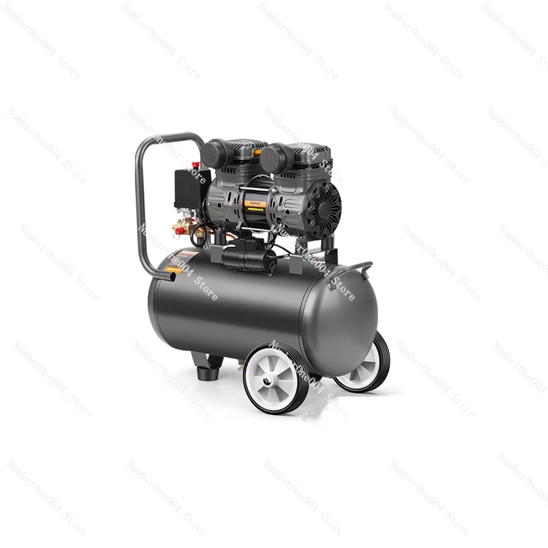 

Silent Oil-free Air Compressor 30L Portable Air Compressor Spray Painting High-pressure Air Pump Automotive AirCompressor