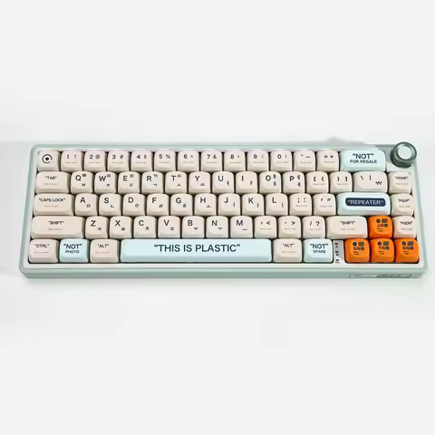 KBDiy 142 Keys Mechanical Keyboard Keycaps PBT Plastic Korean Keycap Custom KOA Profile 75% for 61/68/84/87/100/104/108 Keys